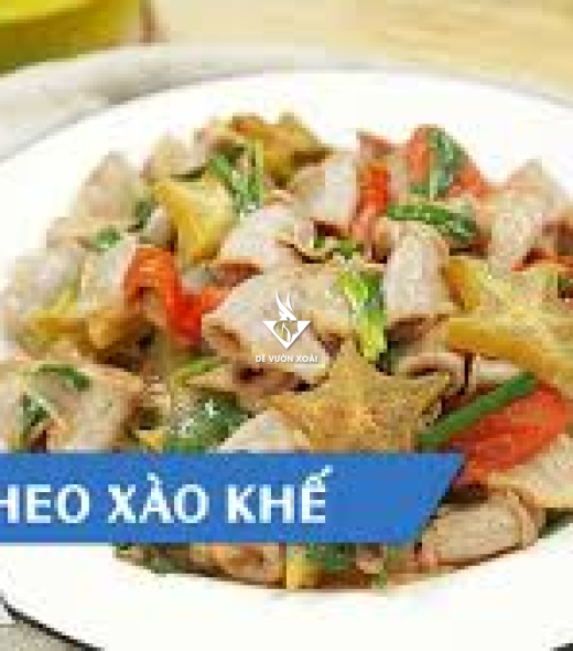 LÒNG XÀO KHẾ + BÁNH MƯỚT