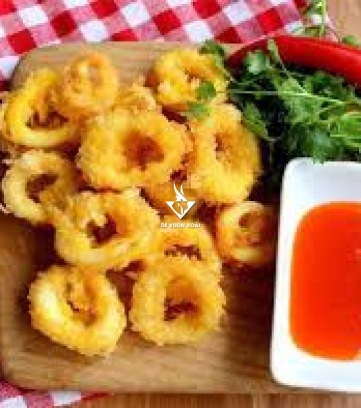 MỰC ỐNG CHIÊN GIÒN