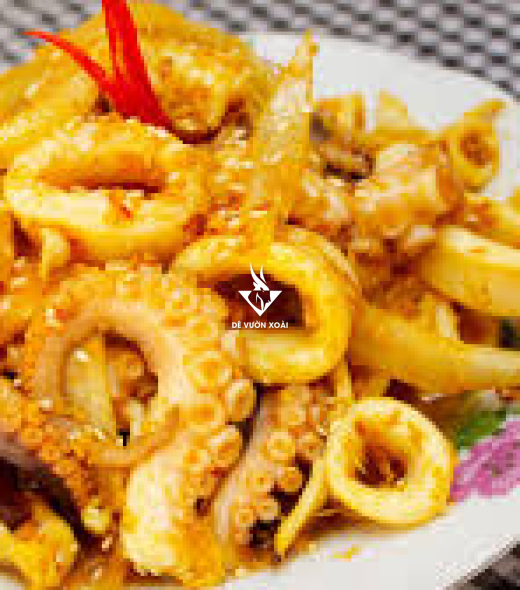 BẠCH TUỘC XÀO XÃ ỚT