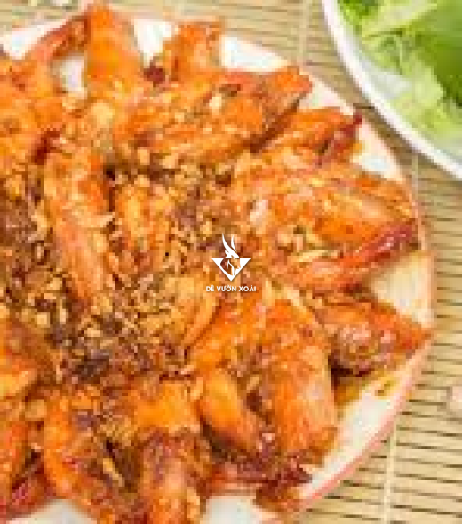 TÔM CHÁY TỎI
