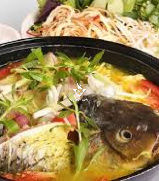 CÁ CHÉP LẨU MĂNG CHUA