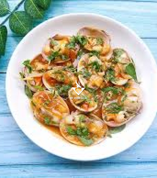 NGHÊU XÀO MỠ HÀNH