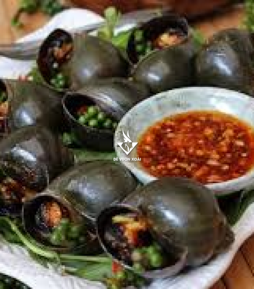 ỐC BƯƠU NƯỚNG TIÊU XANH