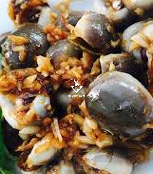 ỐC MỠ CHÁY TỎI