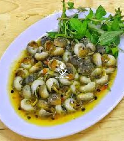 ỐC MỠ SỐT CHANH DÂY