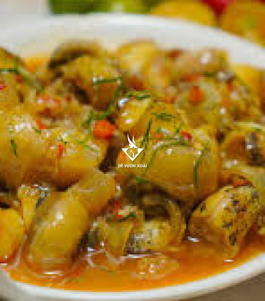ỐC TỎI SỐT BƠ CAY